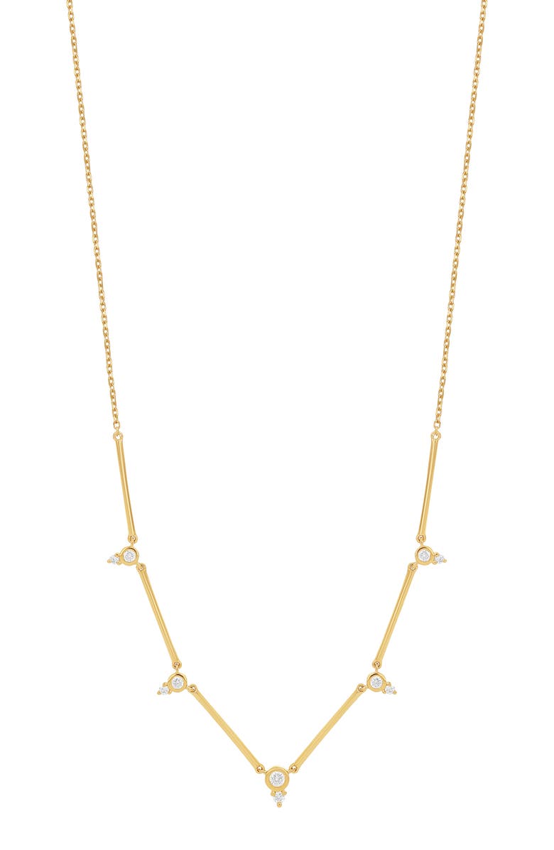 Bony Levy Aviva Diamond Station Necklace, Main, color, 