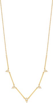 Bony Levy Aviva Diamond Station Necklace (Nordstrom Exclusive)