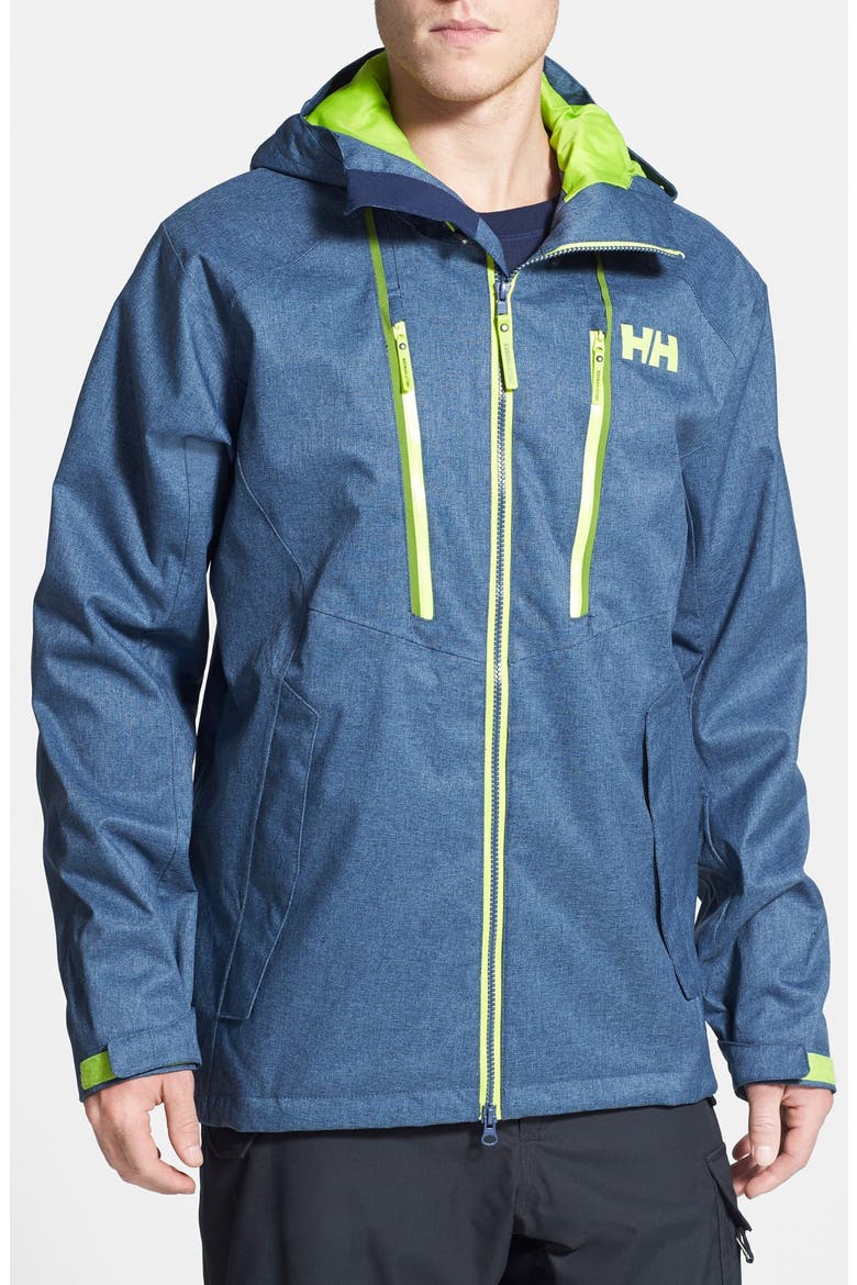 'Odin' Ascent Jacket, Main, color, DEEP STEEL