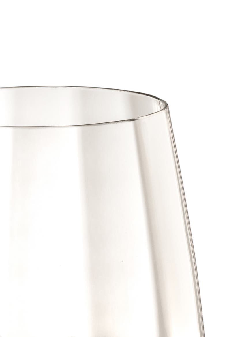 Poznan Glass Red Wine Glass 22 oz Transparent Set of 2, Alternate, color, Clear