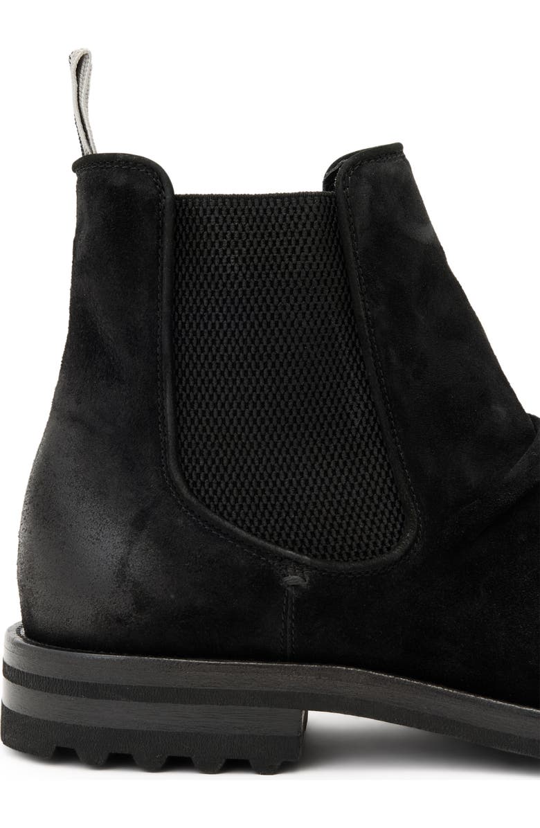 John Varvatos Freeman Chelsea Boot, Alternate, color, Black/Black
