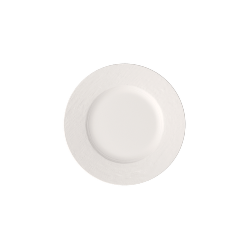 Villeroy & Boch Manufacture Rock Blanc Salad Plate In White