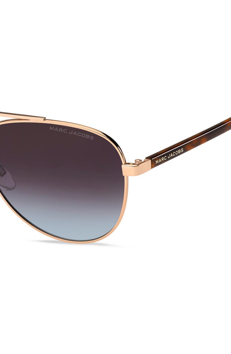 Marc Jacobs 60mm Gradient Aviator Sunglasses | Nordstrom display picture 3