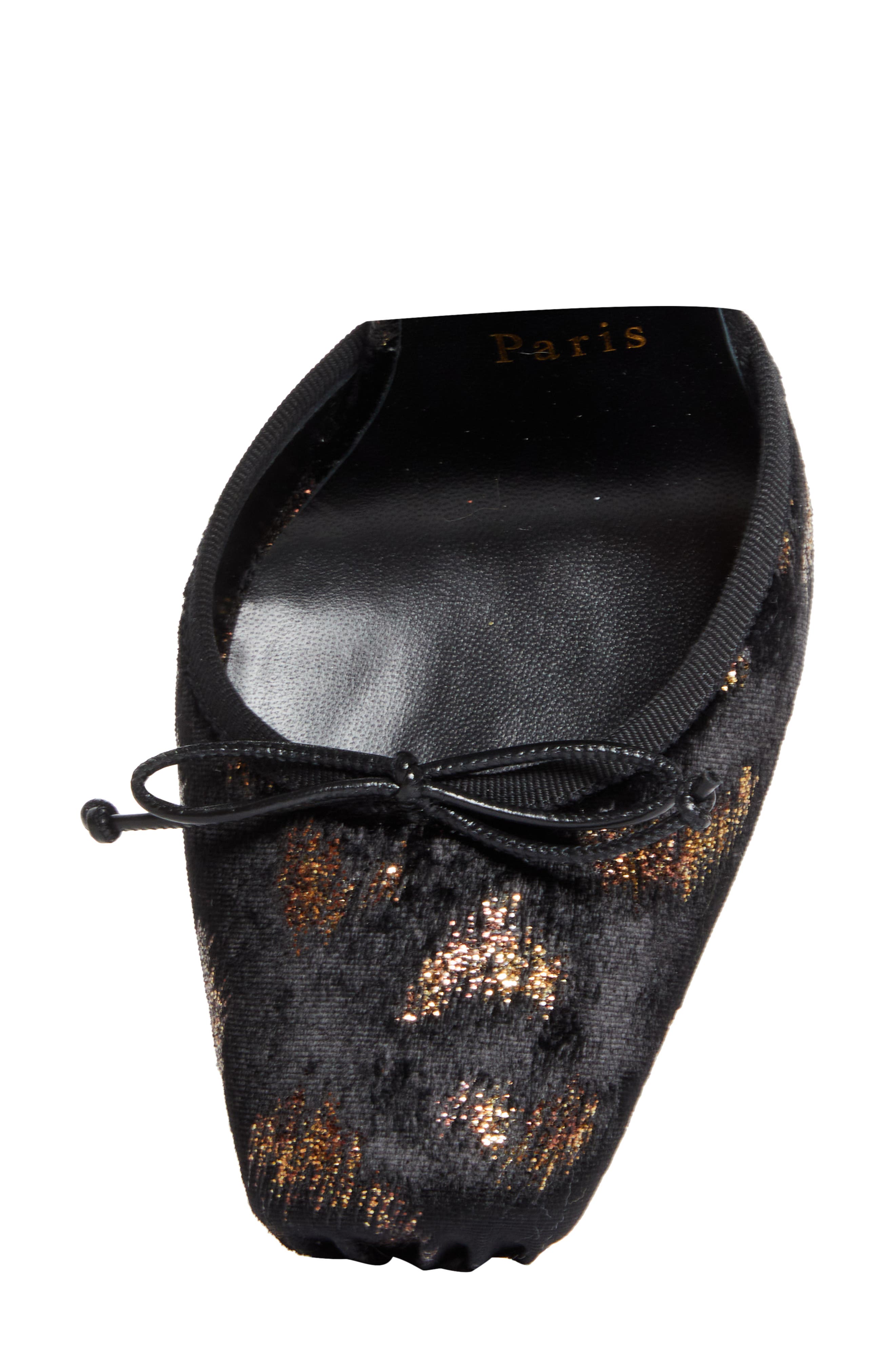 Christian Louboutin Cassia Ankle Tie Pump, Alternate, color, Black Copper