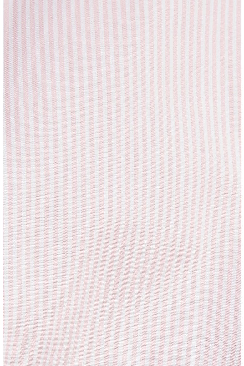 Stripe Frill Shirtdress, Alternate, color, PINK WHITE