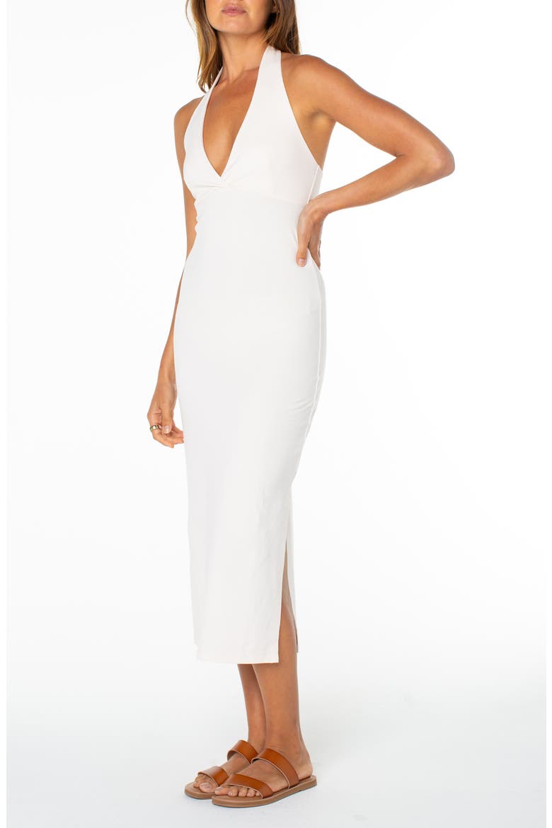 South Shore Stretch Cotton Midi Dress, Alternate, color, DEW