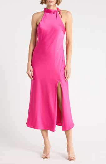 Mari Satin Maxi Dress