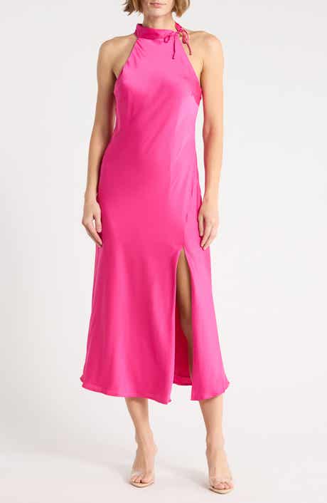 Mari Satin Maxi Dress