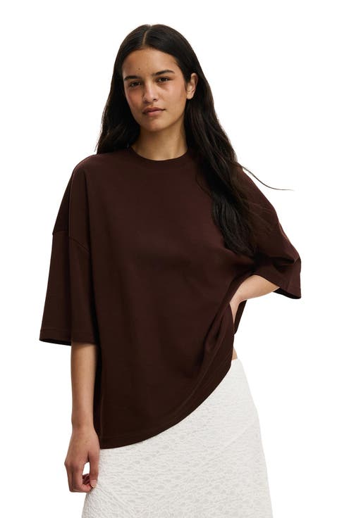 Women's The Oversized Crew Tee