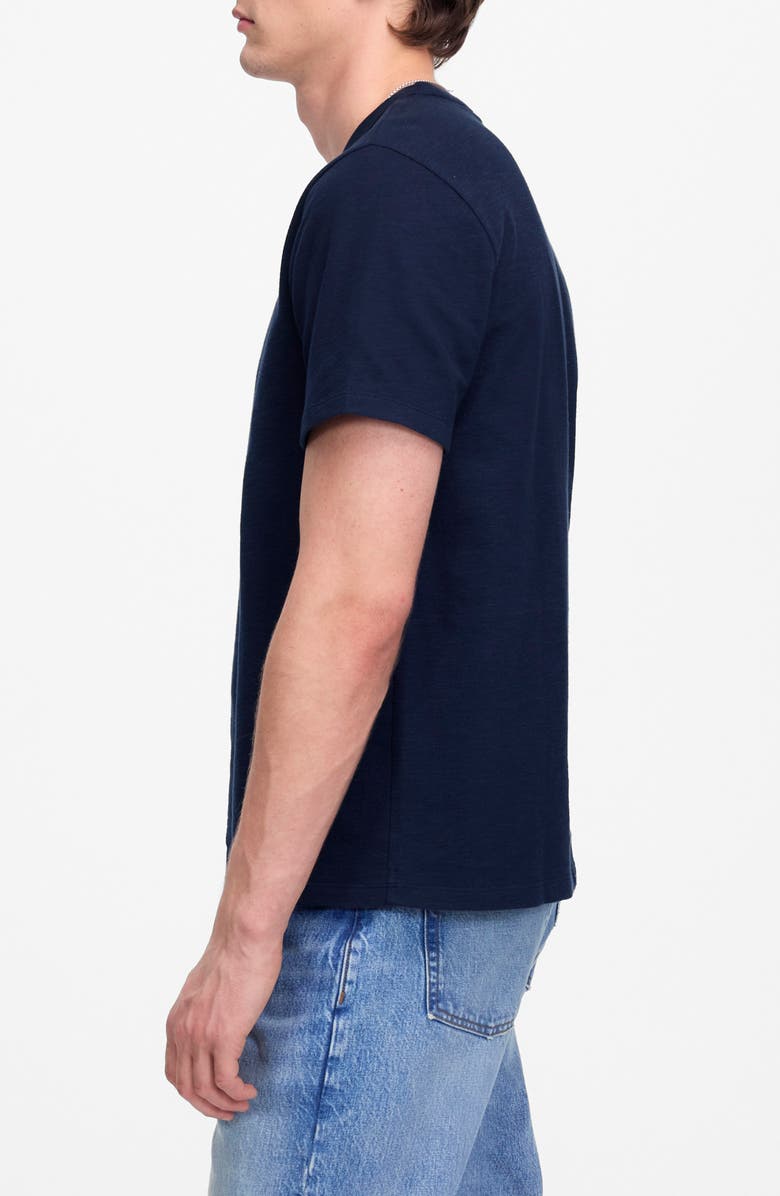 Madewell Heavyweight Cotton Slub T-Shirt, Alternate, color, Juniper Berry