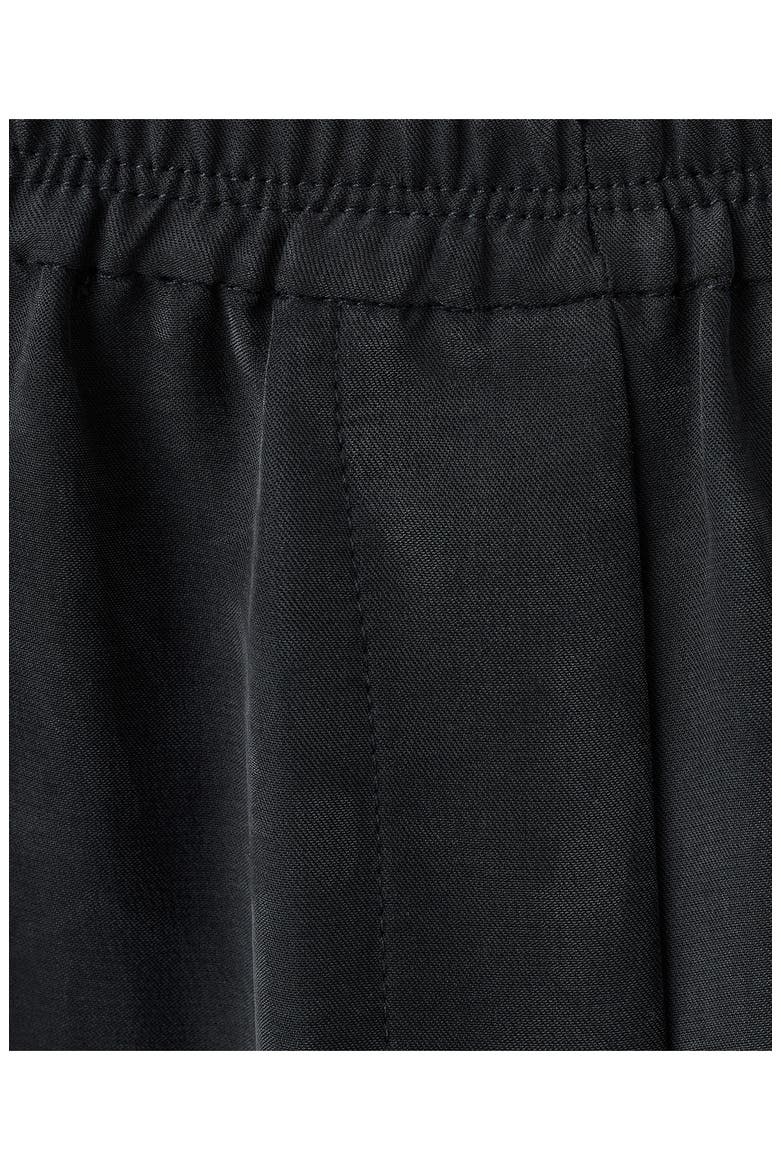 Elastic Waist Balloon Pants, Alternate, color, BLACK