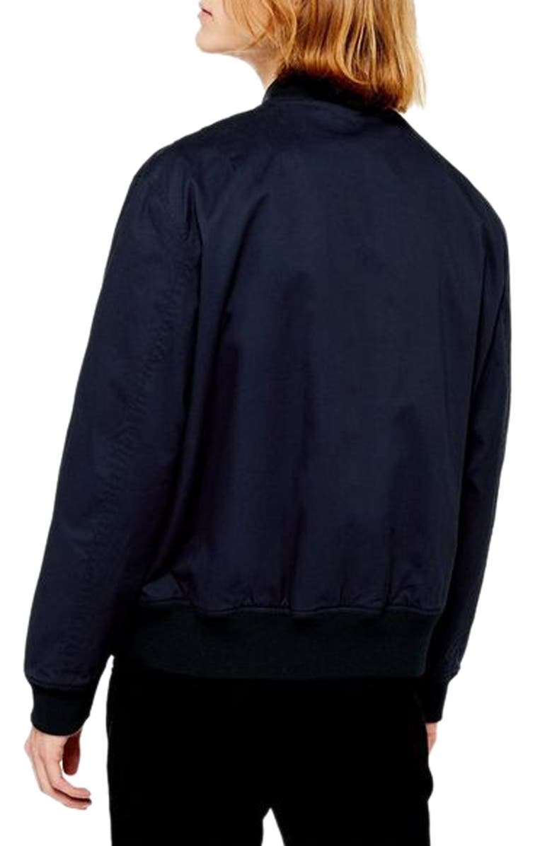 Topman Anthony Bomber Jacket, Alternate, color,