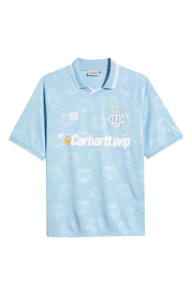 Carhartt Work In Progress Hartts Jacquard Graphic Football T-Shirt, Alternate, color, 