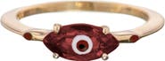 Bea Bongiasca Big Eye Ring with Marquise Gemstone