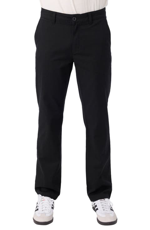 Transporter Flat Front Stretch Cotton Chinos (Regular & Big)