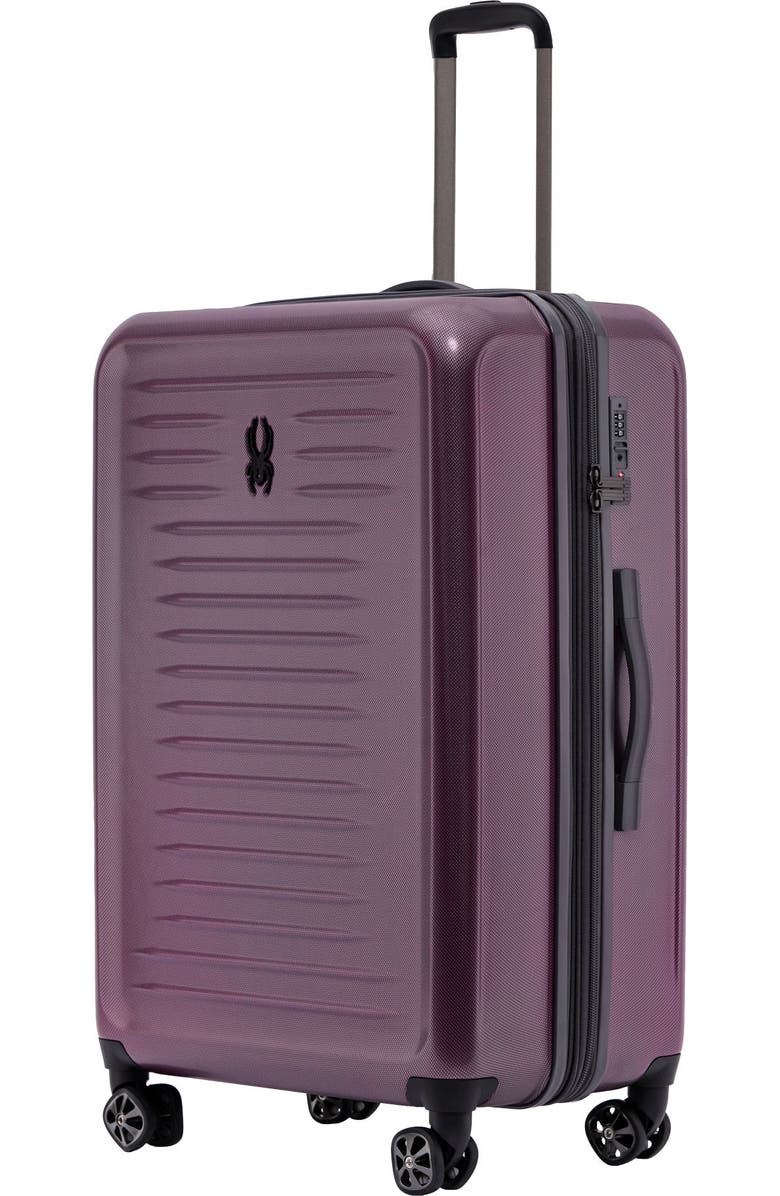 Spyder Rails 2 Piece Luggage Set, Alternate, color, Burgundy