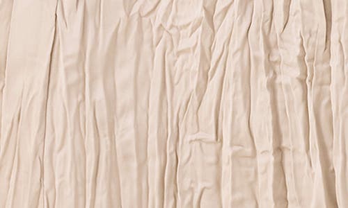 Nic + Zoe Nic+zoe Crinkle Crush Plissé Midi Skirt In Brown Rice