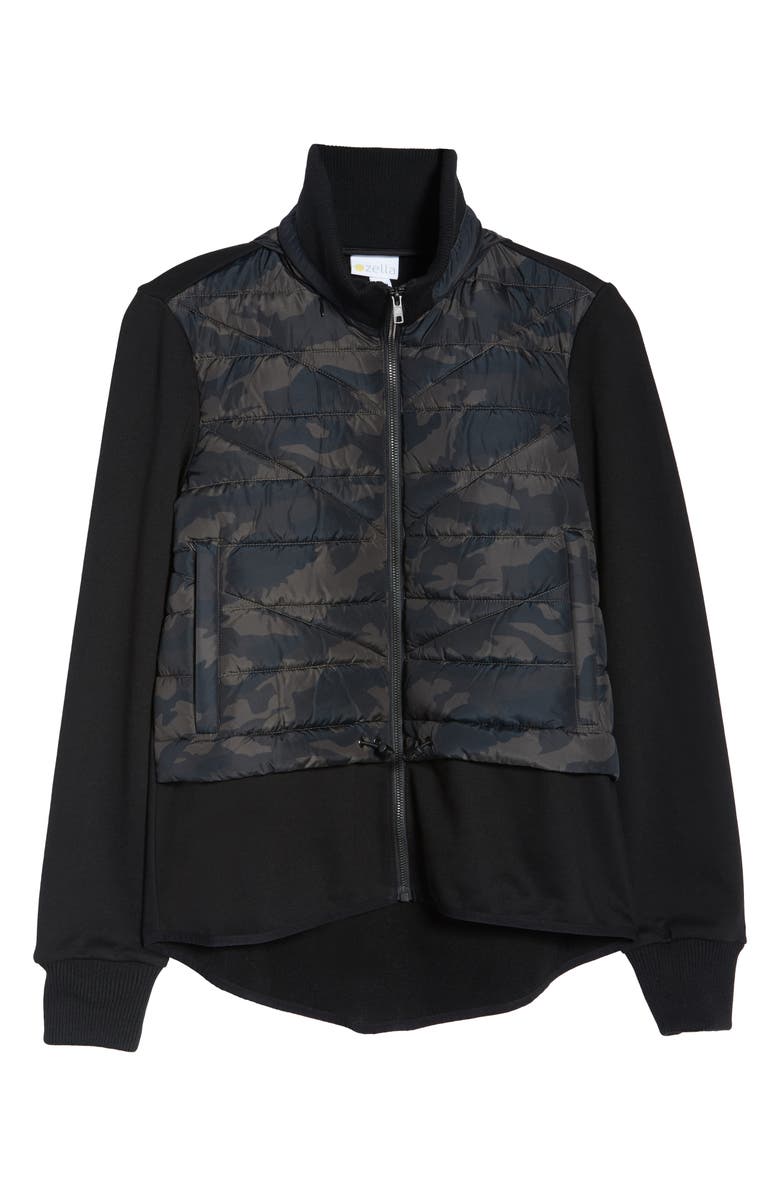 Zella Hybrid Jacket, Alternate, color, 