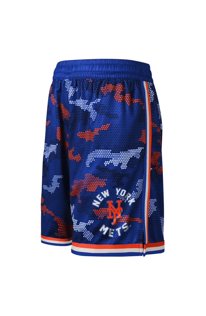 Outerstuff Youth Fanatics Branded Royal New York Mets Tech Runner Shorts, Alternate, color, 