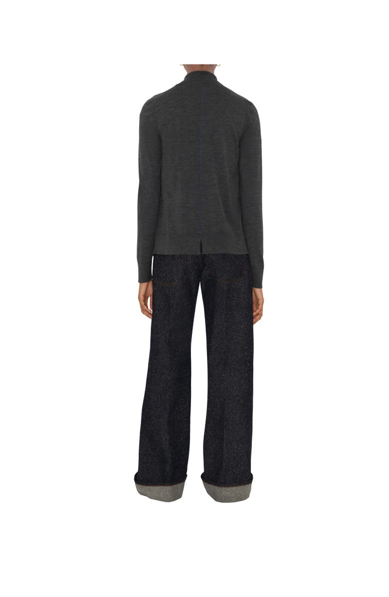 Burberry Wool Cardigan, Alternate, color, 