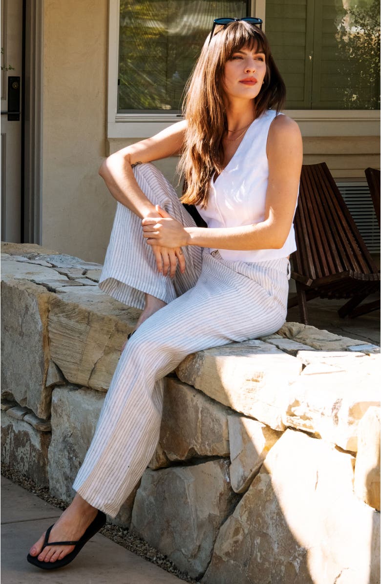 Whimsy + Row Bowie Vest, Alternate, color, White