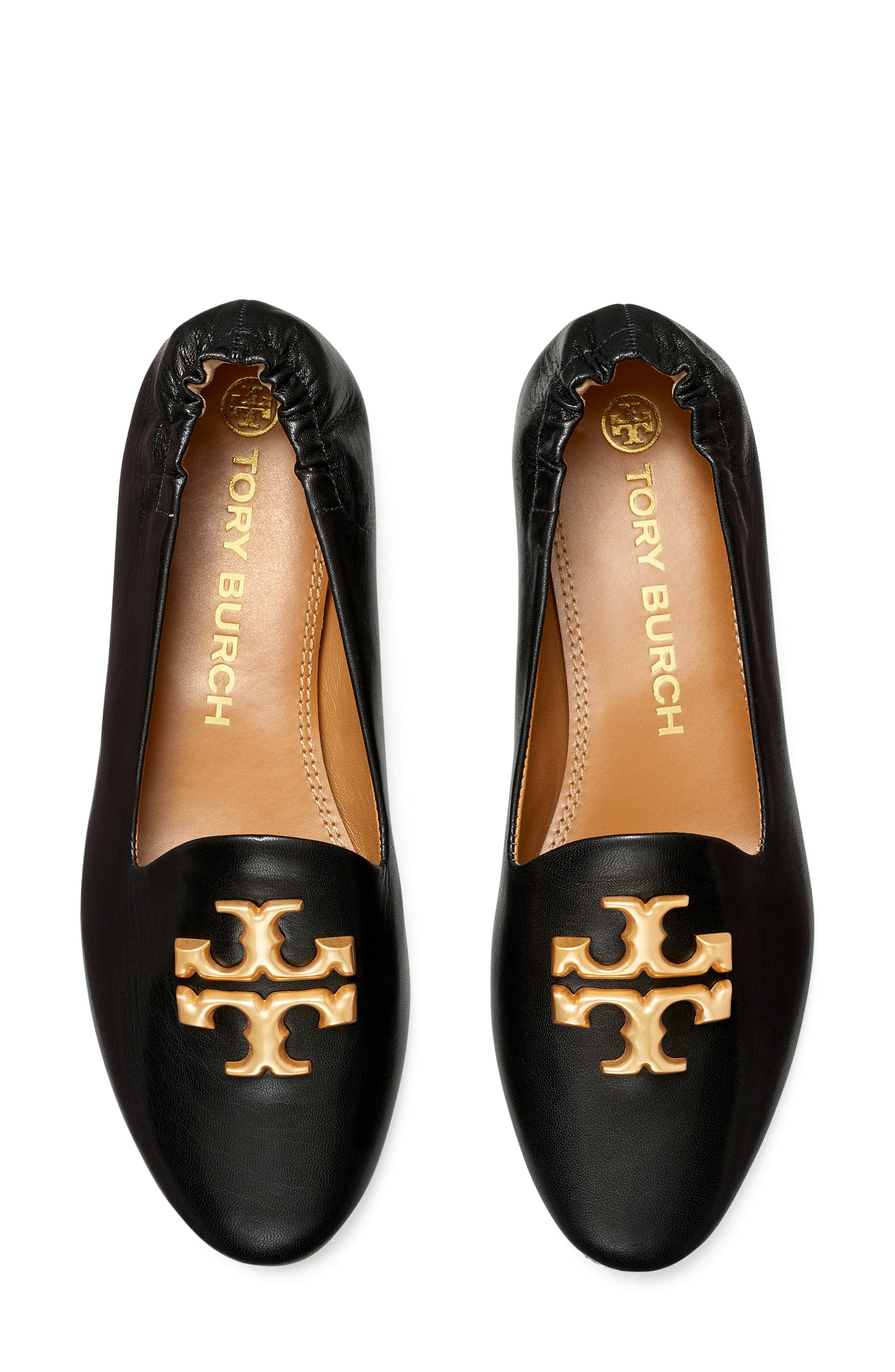 Eleanor Loafer, Alternate, color, PERFECT BLACK / GOLD