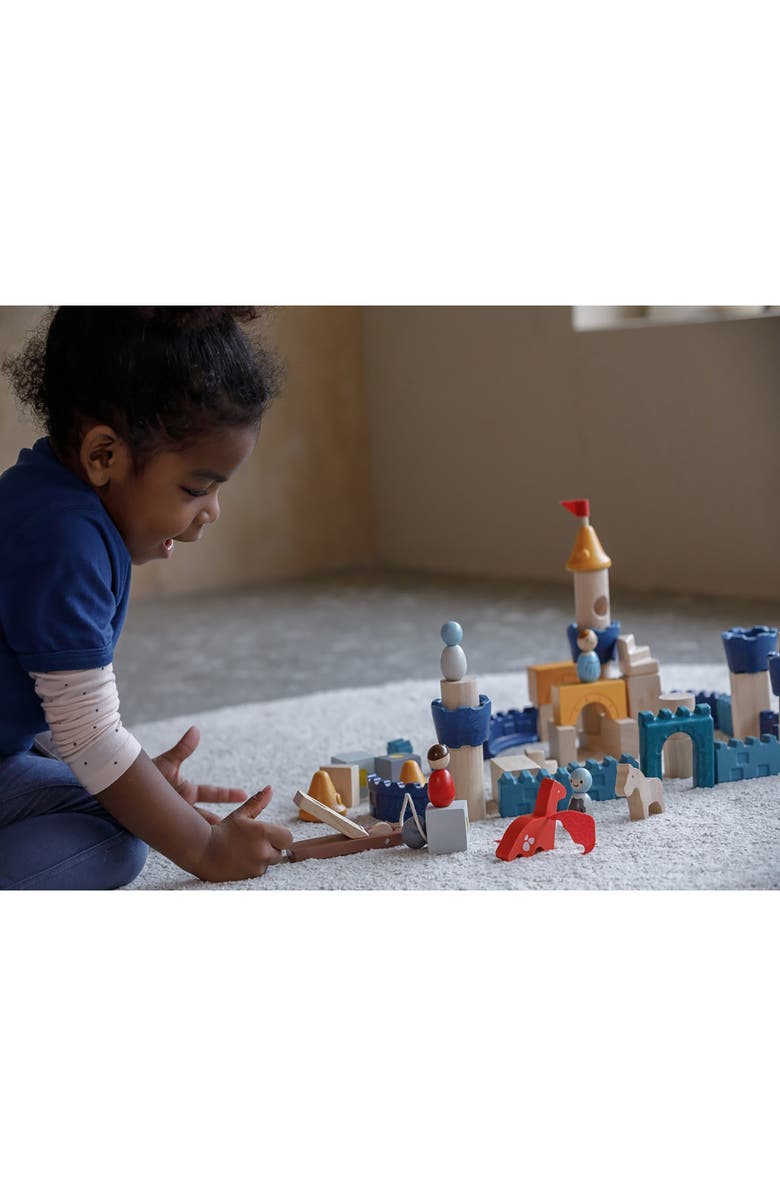 PlanToys<sup>®</sup> Castle Blocks Playset - Orchard, Alternate, color,