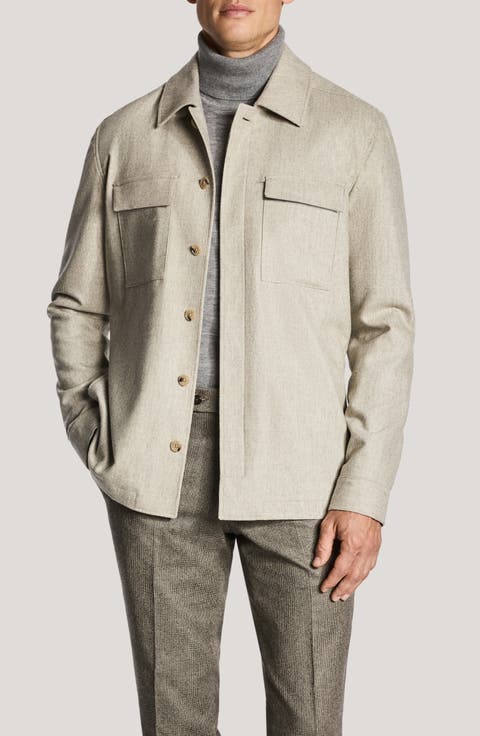 Colbey Flannel Twill Shirt Jacket