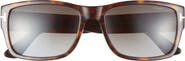 TOM FORD 56mm Rectangle Sunglasses