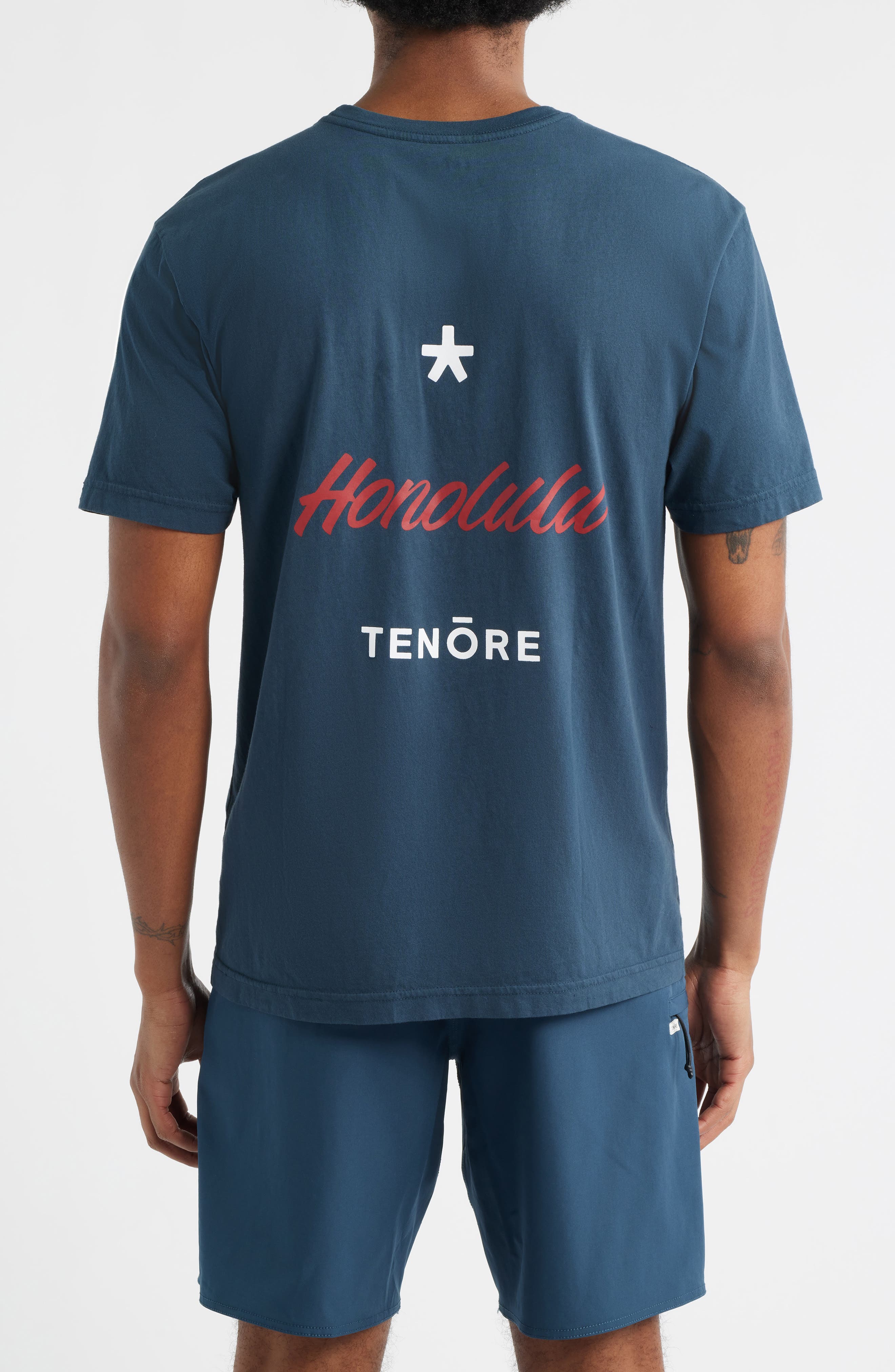 Honolulu Star Graphic Print T-Shirt - image 4