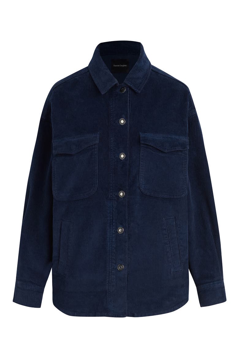 The Dad Corduroy Shacket, Alternate, color, NAVY