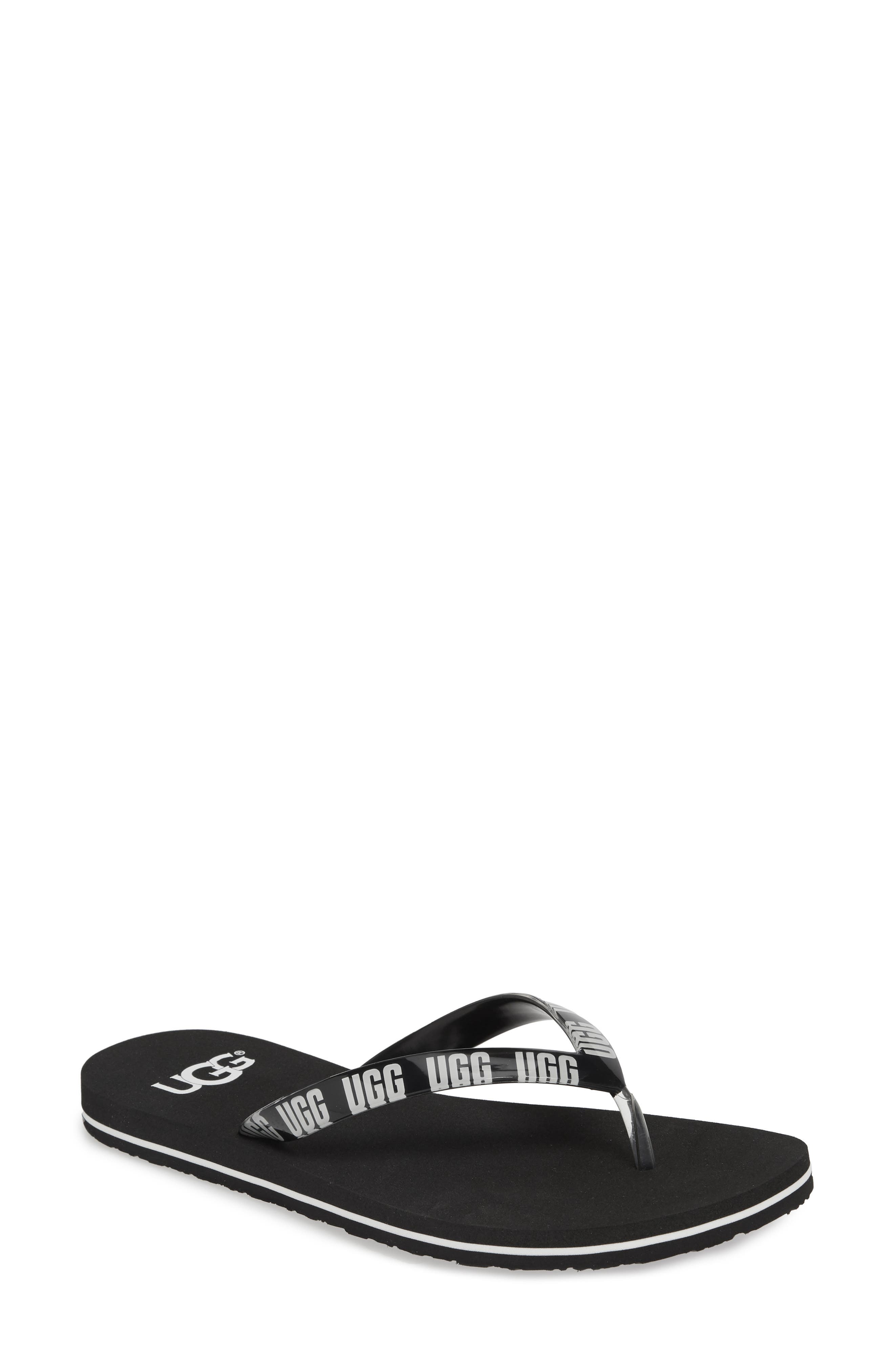 UGG<sup>®</sup> Simi Logo Flip Flop, Main, color, 