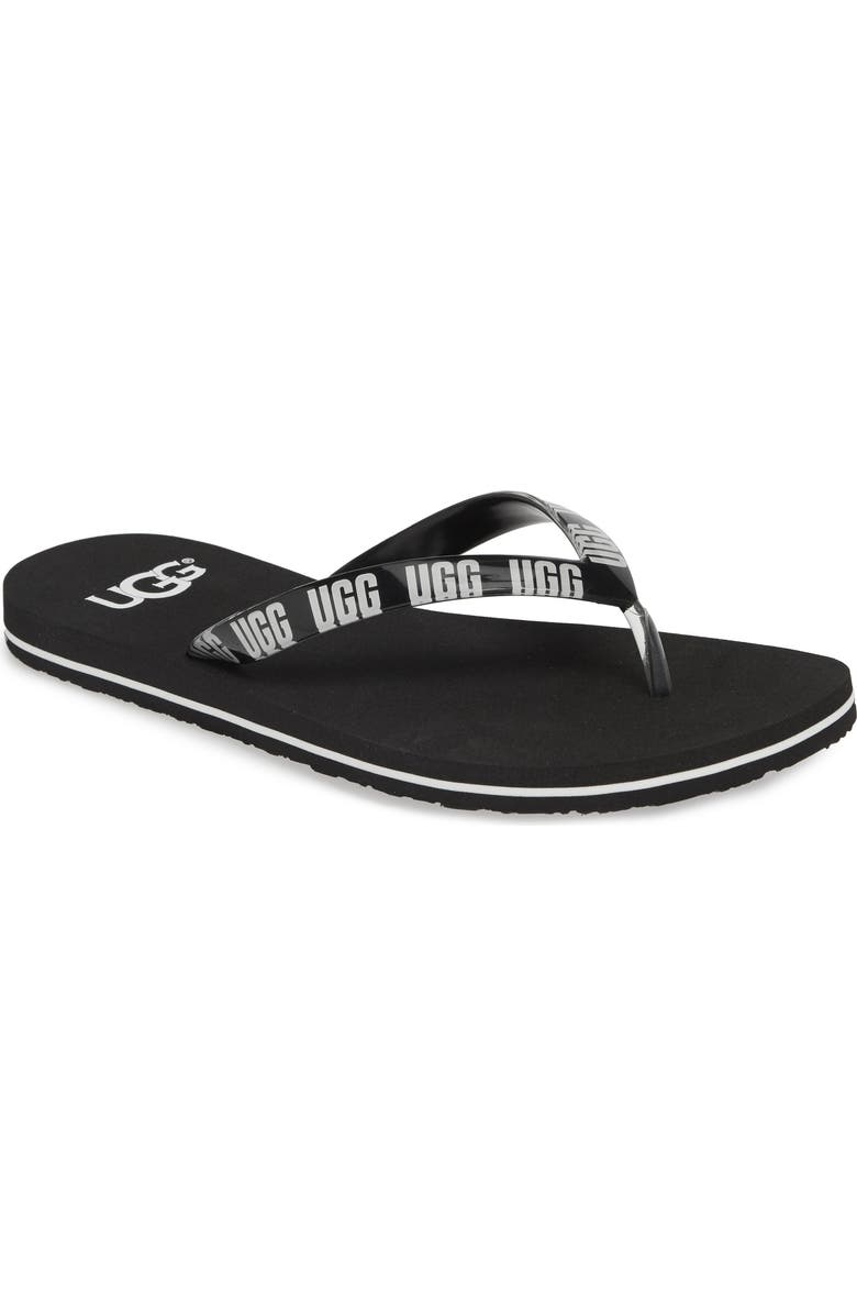 UGG<sup>®</sup> Simi Logo Flip Flop, Main, color,