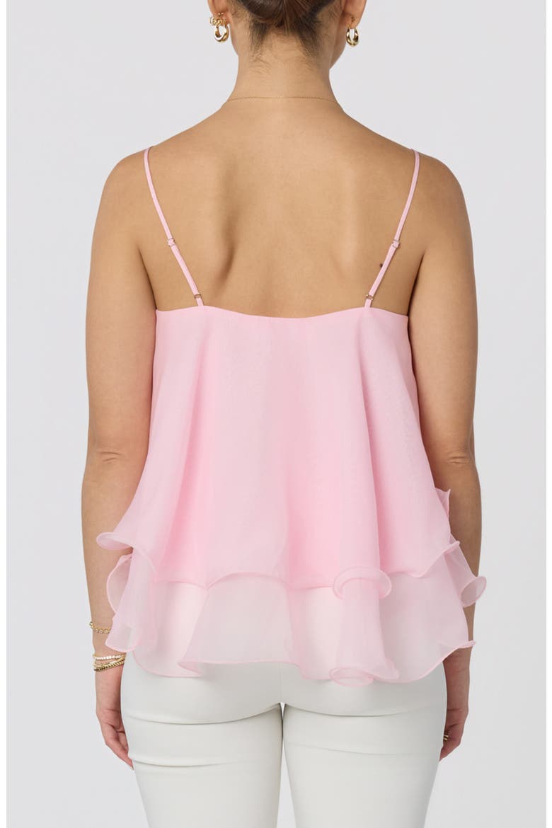 Kira Tiered Babydoll Top, Alternate, color, PINK