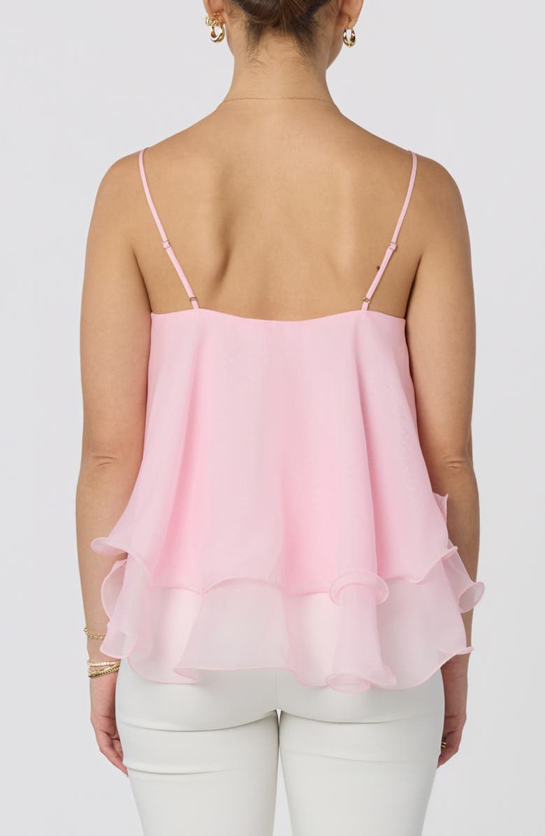 ASTR the Label Kira Tiered Babydoll Top, Alternate, color, Pink