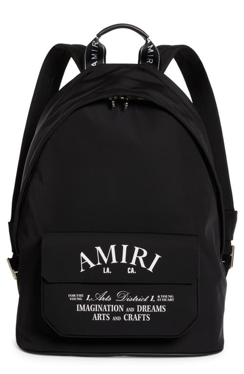 AMIRI Arts District Backpack in Black 