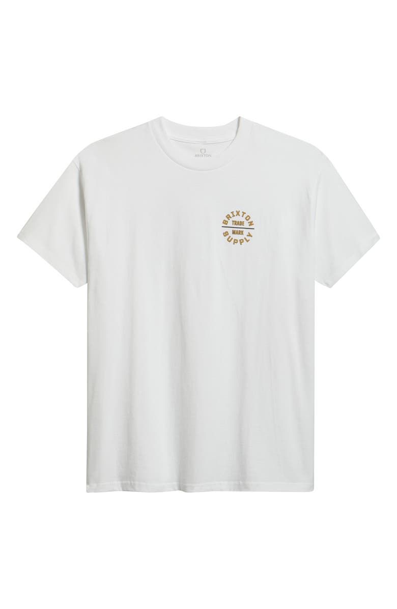 Brixton Oath V Logo Graphic T-Shirt, Alternate, color, 