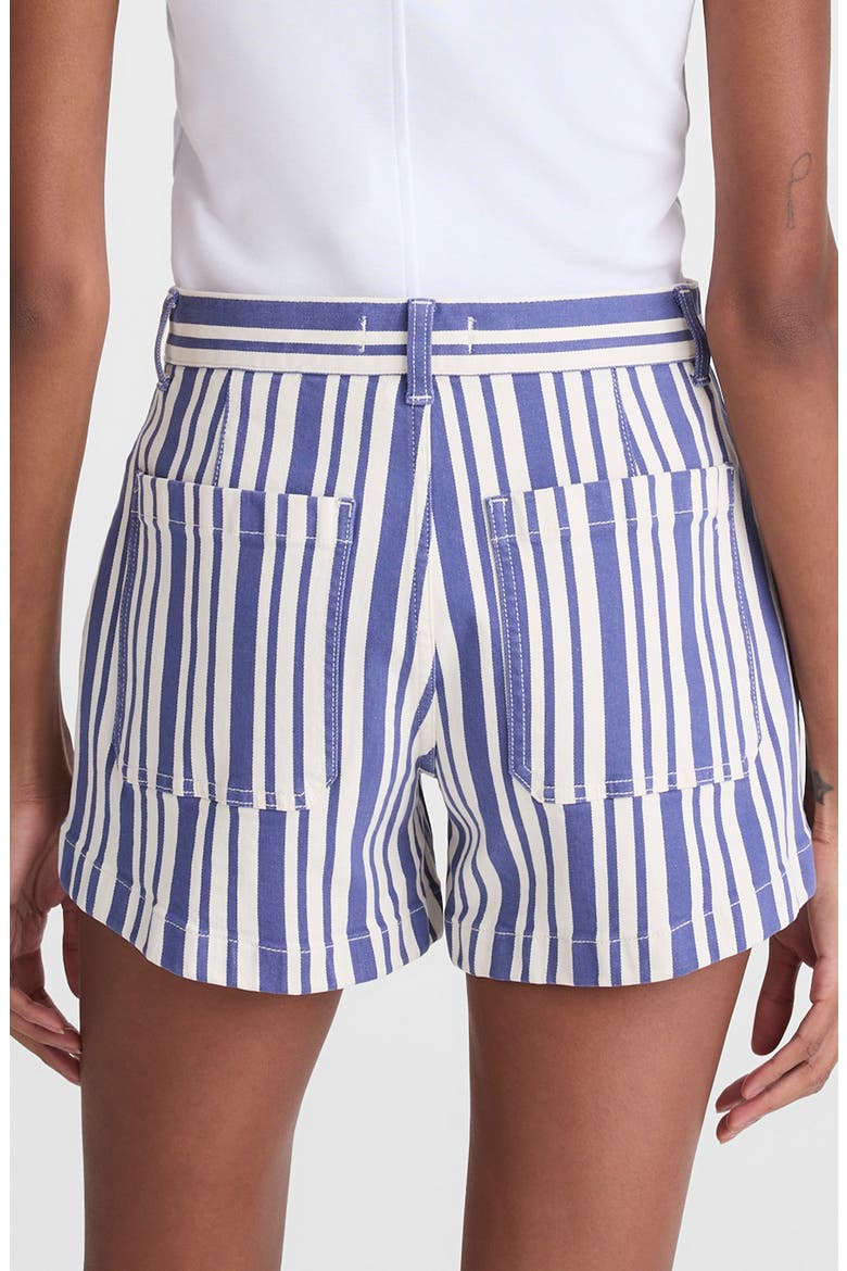 The Emmy Stripe Patch Pocket Shorts, Alternate, color, WATERFALL STRIPE