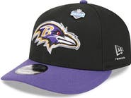New Era Men's New Era  Black/Purple Baltimore Ravens 2026 NFL Draft On Stage Pre-Curved 9FIFTY Snapback Hat
