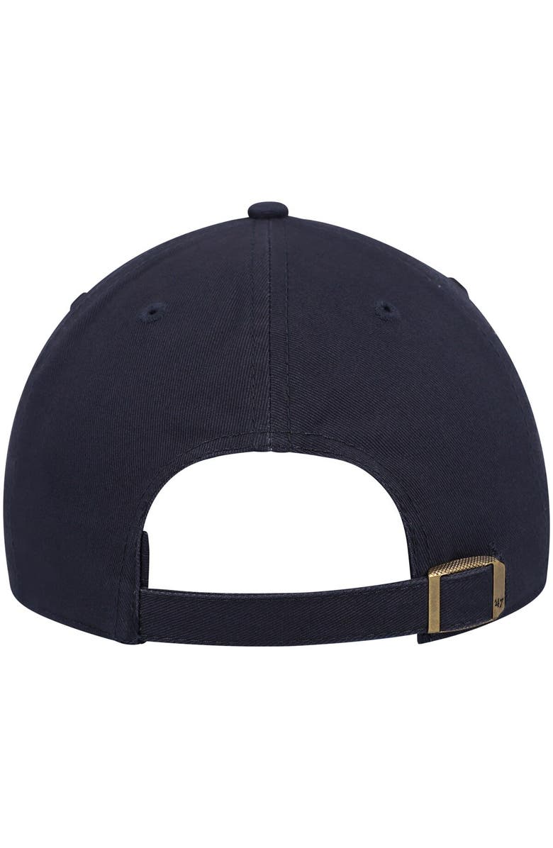 '47 Women's '47 Navy Penn State Nittany Lions Miata Clean Up Logo Adjustable Hat, Alternate, color,