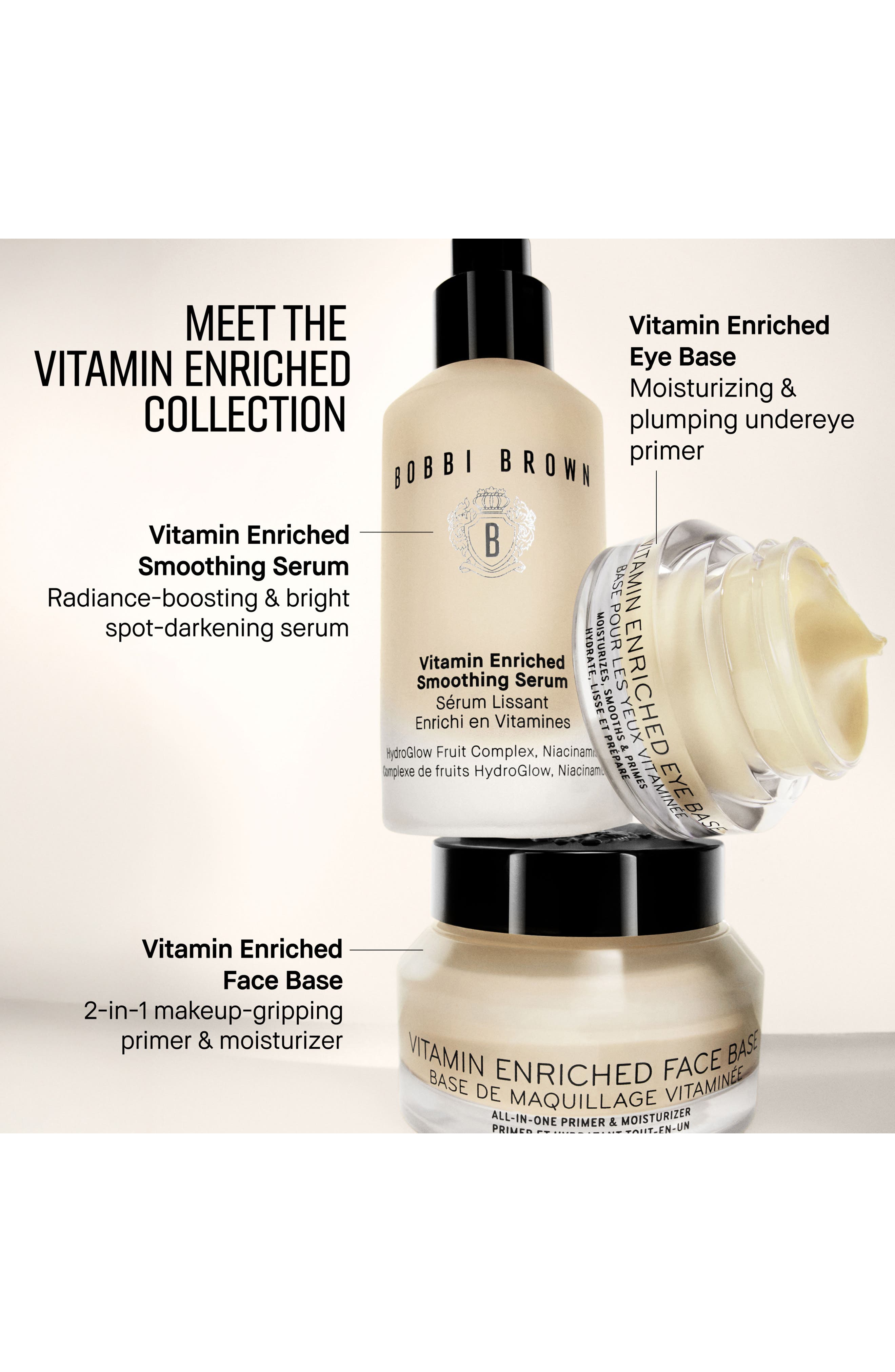 Vitamin Enriched Face Base Moisturizer & Primer with Vitamin C +
