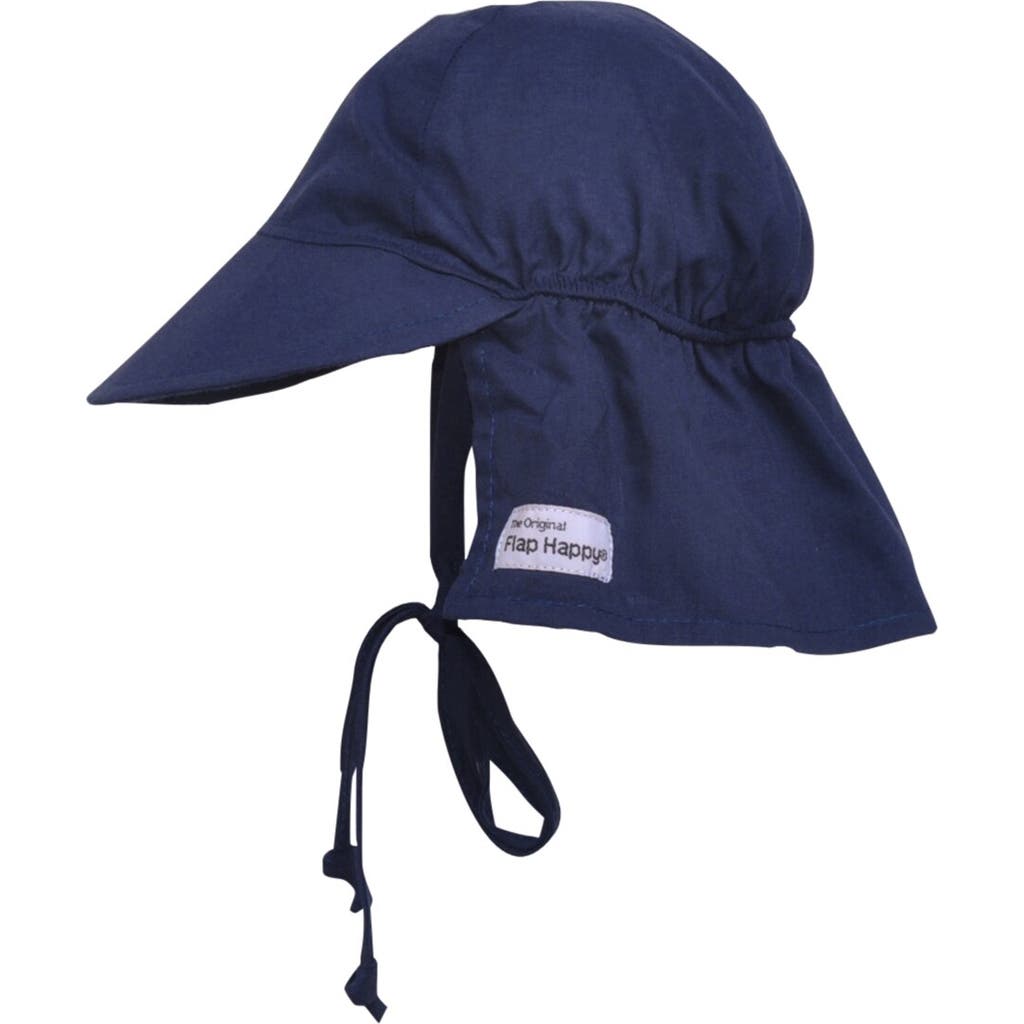 Flap Happy Baby/toddler Upf 50+ Original Flap Hat In Blue