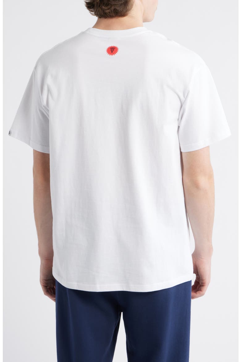 Running Dog Cotton T-Shirt, Alternate, color, WHITE