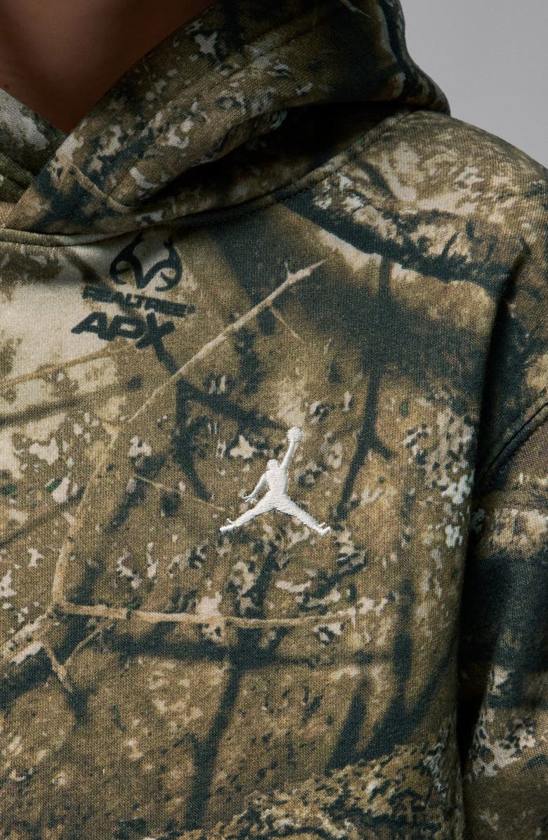 Jordan Kids
 x Realtree MJ MVP Fleece Hoodie, Alternate, color, Medium Olive
