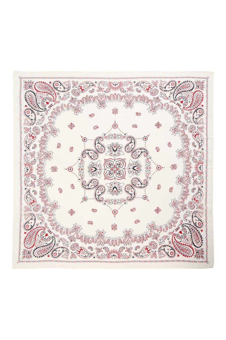 Medium Cotton Bandana, Alternate, color, PRIMAVERA VINTAGE IVORY