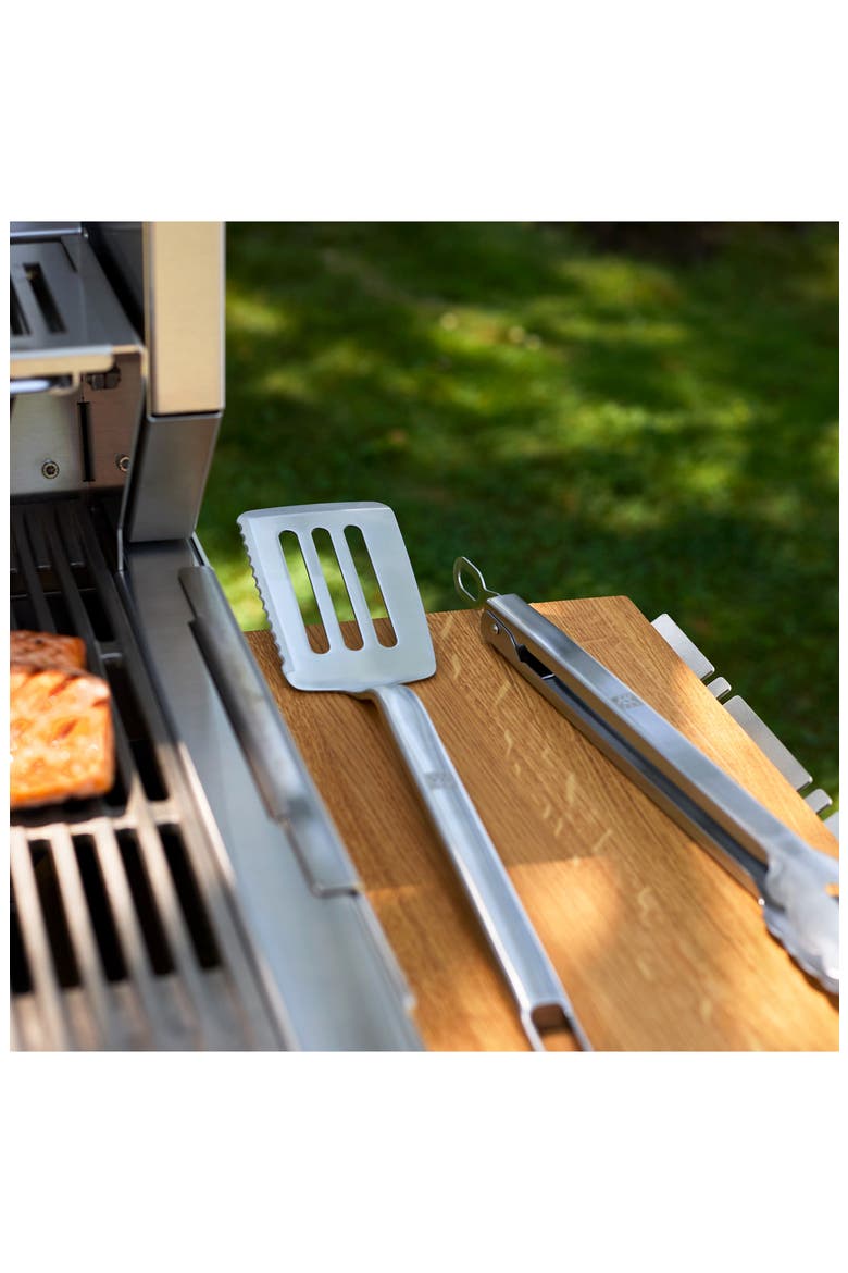 BBQ 2-Piece Grill Tool Set, Alternate, color, STAINLESS STEEL
