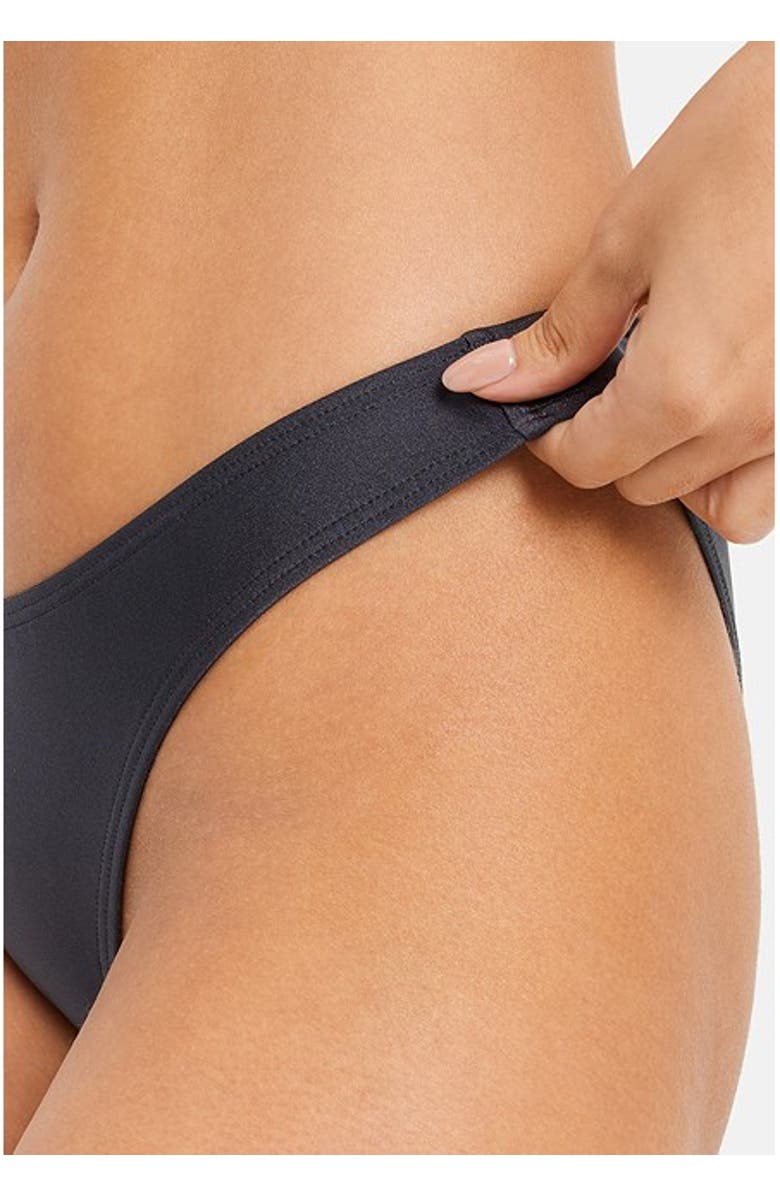 LSCN by LASCANA Women's Shimmer Cheeky Bikini Bottom, Alternate, color, 