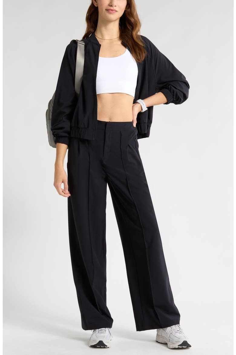 Impress High Waist Pants, Alternate, color, BLACK