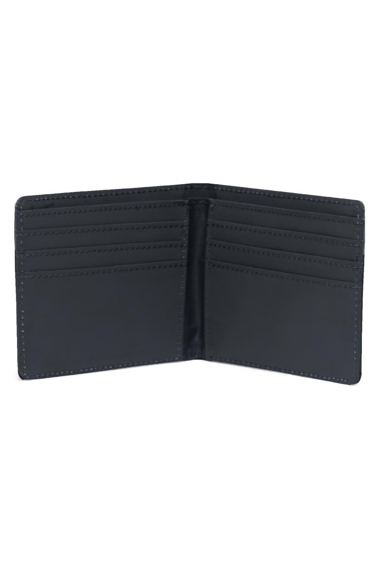 Roy RFID Wallet, Alternate, color, BLACK REFLECTIVE/SILVER REF