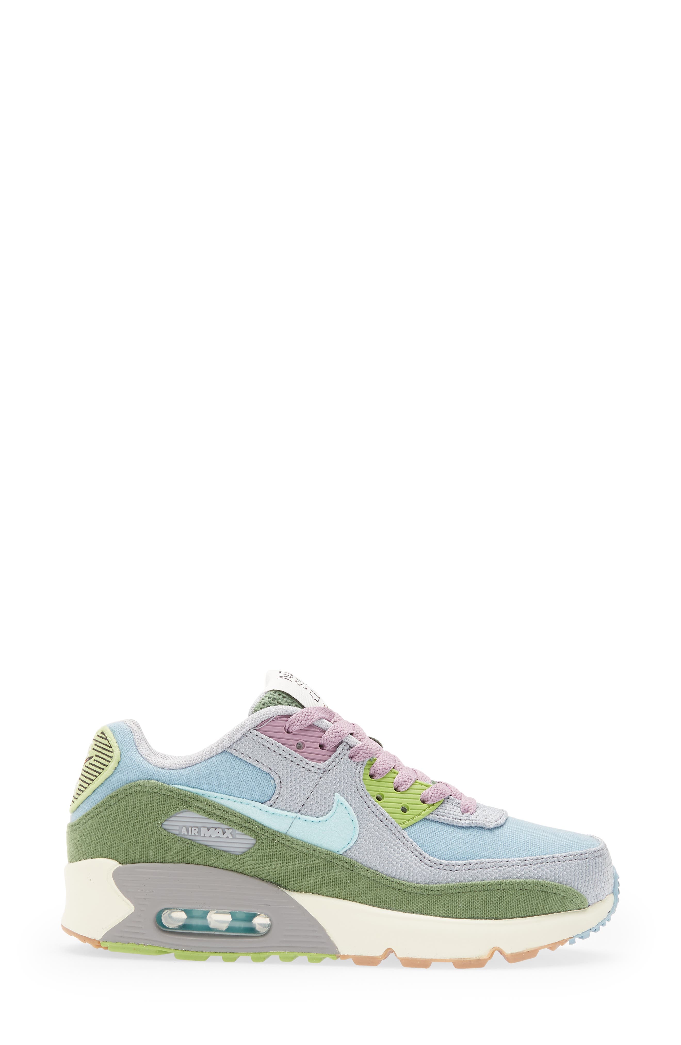 Nike Kids' Air Max 90 SE Sun Club Sneaker, Alternate, color, 